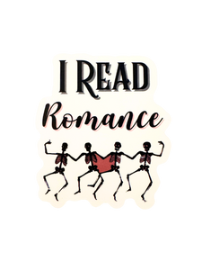 I Read Romance Sticker