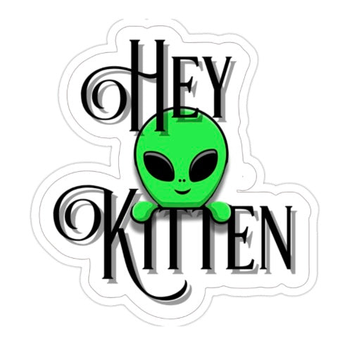 Hey, Kitten STICKER