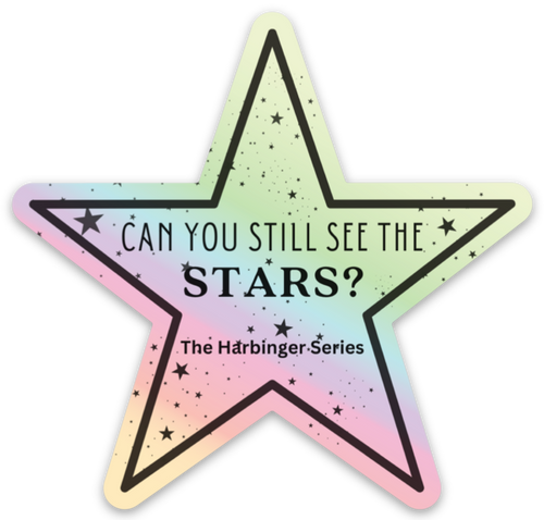 Can You See The Stars Holographic Sticker