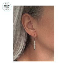 Load image into Gallery viewer, Dagger Earrings - Stainless Steel